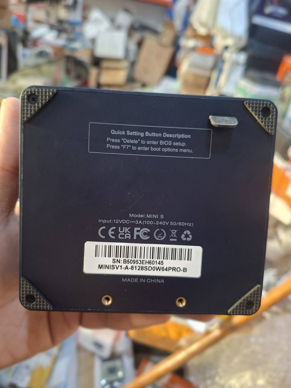 متوفر  ...  حاسبة مني mini pc جديد


**إذا كنت صاحب هذا الإعلان وتريد حذفه لأي سبب، رجاءا أرسل رسالة إلى الدعم الفني**