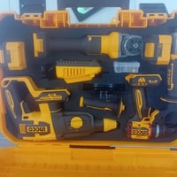 عدة انجيكو للبيع جديدة مامستخدمة تحتوي على كوسرة ودريل شحن ودريل همر و...