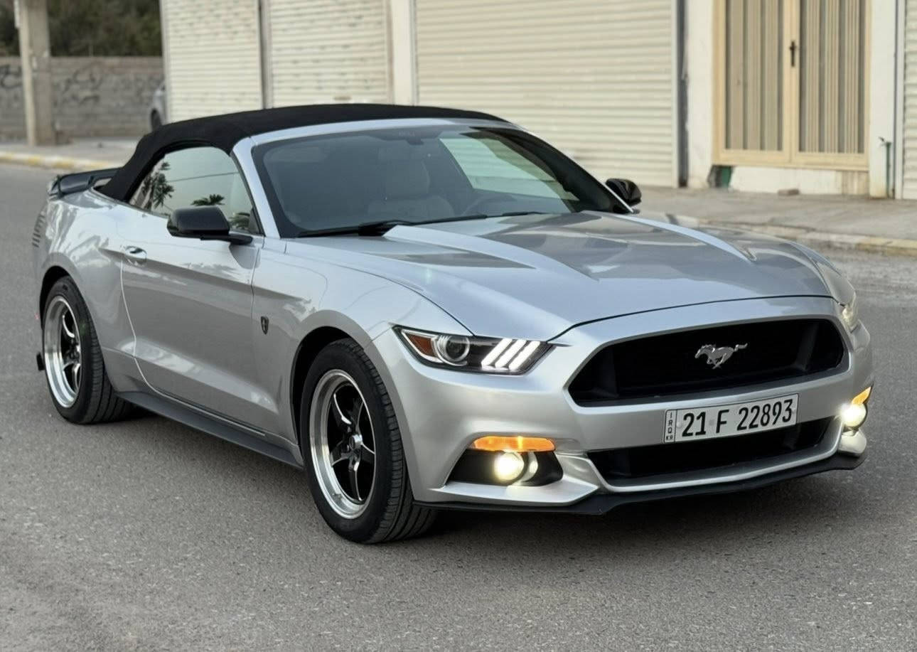 فورد موستنك 2016 
مكينه V6 
ماشيه 130
الضرر بونيد وجاملغ فقط 
بدون دواخل بدون ايرباك 
كير مكينه بشرط 
سياره ستوك من الدعاميه للدعاميه بلاد 
تحويل بشرط 
 سياره بدون نواقص 
عنوان / ديالى / خانقين 
السعر/140 وبي مجال 
للاستفسار ***********
