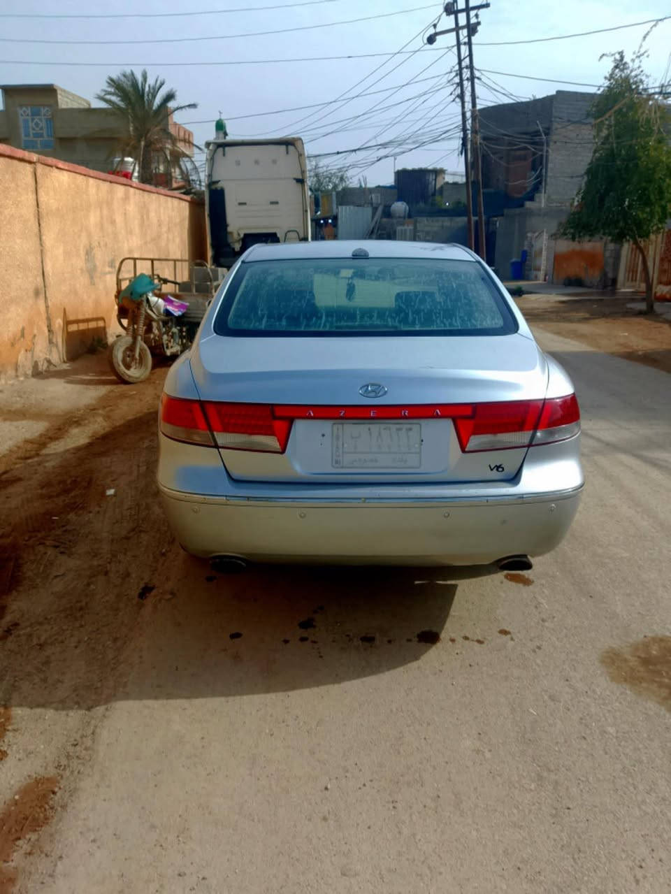 سلام عليكم 
ازيره 2008 خليجي بيه قطعتين جاملغ خلفي وبنيد بس صبغ بدون معجون سياره نضيفه بمعنه الكلمه دواخل جلد اسود صاج كشنات كهرباء مكينه 6/ 2700 رقم بغداد الماني سنويه 2028  مكانه ديالى بعقوبه 
89$.  السعر
***********
