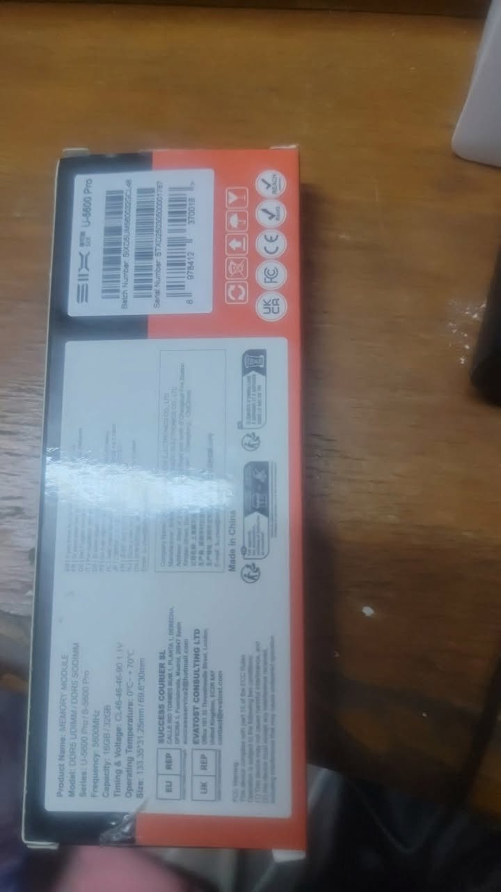 رامddr5 ذاكره 32
السرعه5600
السعر عله المزاد


**إذا كنت صاحب هذا الإعلان وتريد حذفه لأي سبب، رجاءا أرسل رسالة إلى الدعم الفني**