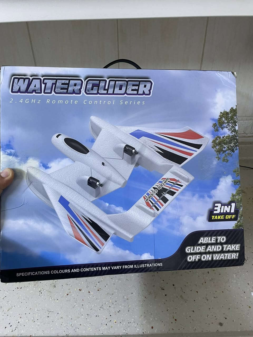 بسم الله الرحمن الرحيم
طيارة 3in1
وحدة ماطور شغالة و وحدة عاطل
سعر ٢٠ الف مع توصيل قفل


**إذا كنت صاحب هذا الإعلان وتريد حذفه لأي سبب، رجاءا أرسل رسالة إلى الدعم الفني**