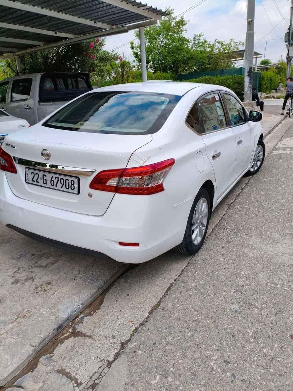 نیسان سێنترای 2019 خەلیجی
مەکینە بچووک  
275000 رۆشتوە 
چاملغی پێشەوەی 
لەگەڵ دوو بست بۆنیت بەبێ ژورەوە 
قەپاق سندووقی بۆیاغە 
جەمپێکی خەفیفی پشتەوەی هەیە 
سەنەوی بەسەرچووە 
بەناوی خۆمە 

سـعـر : لە کۆمێنت داوابکە ڕاستەوخۆ بۆت دێت 📥 

گێر و مەکیەنەی بەشەرت 
هیچ کێشەیەکی تێدا نییە 

ژمارەی خاوەنەکەی 
***********
