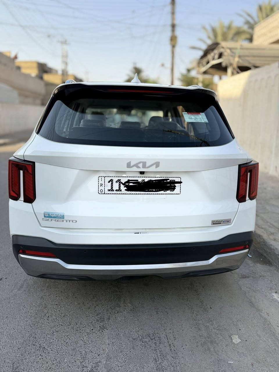 سلام عليكم 
للبيع 
سورنتو موديل ٢٠٢٤ خليجي ضمان الشركة الدولية
رقم بغداد 
ماشية ٣٠ 
ستة سلندر 
بصمة 
كير ماوس 
سايد برك بصمة 
كشنات كهرباء 
صندوك كهرباء 
ويل ٢٠ 
مري شفط 
حساسات 
شفتات ستيرن 
تشغيل عن بعد 
شاحن وائر ليس 
اوتو هولف 
نزول منحدرات 
مانع تزحلق 
تلث قطع تبريد 

السعر ٢٧٨ وبيهة مجال 
مكان السيارة بغداد 
الاتصال *********** 
مكفولة صبغ بارد
