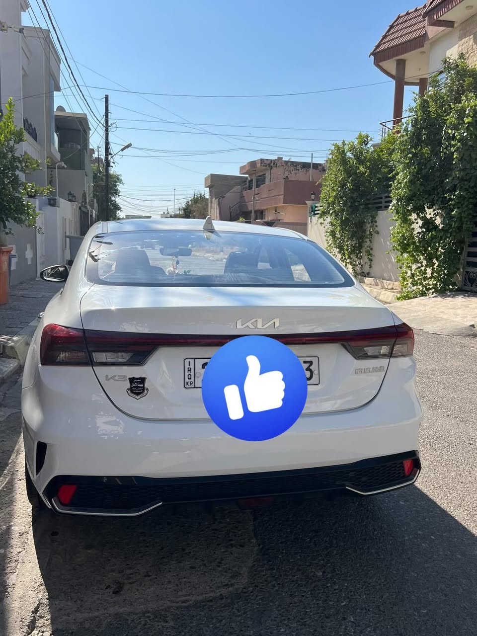 كيا كي 3 موديل 2022 فول مواصفات اول باب ماشي 33 الف كشنات جلد قطعتين تبريد فتحة سقف شاشة كاميرة
 محرك 1500 دبل نوزلا  رقم سليمانية سيارة كلين باسمي شرط تحويل 
السعر 130 ورقة 
مكان سيارة كركوك 
***********
