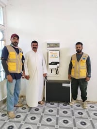 تم بحمد الله تنصيب منظومة طاقة شمسية من كوادرنا شركة قوة الشمس للطاقة ...