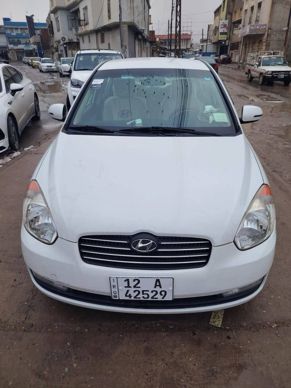 اكسنت دبدوب 2011محرك 16
رقم نينوى مصطرة سنوية مصار سبوعين من طلعتته باسمي 
سيارة كلين لا ضرر ولا صبغ ولا كلشي 
سيارة بالواقع احلا بهواي من صور سيارة طبه ماتصرف ربع علية 
مراوسة حسب لعندك أو بيع 
***********
