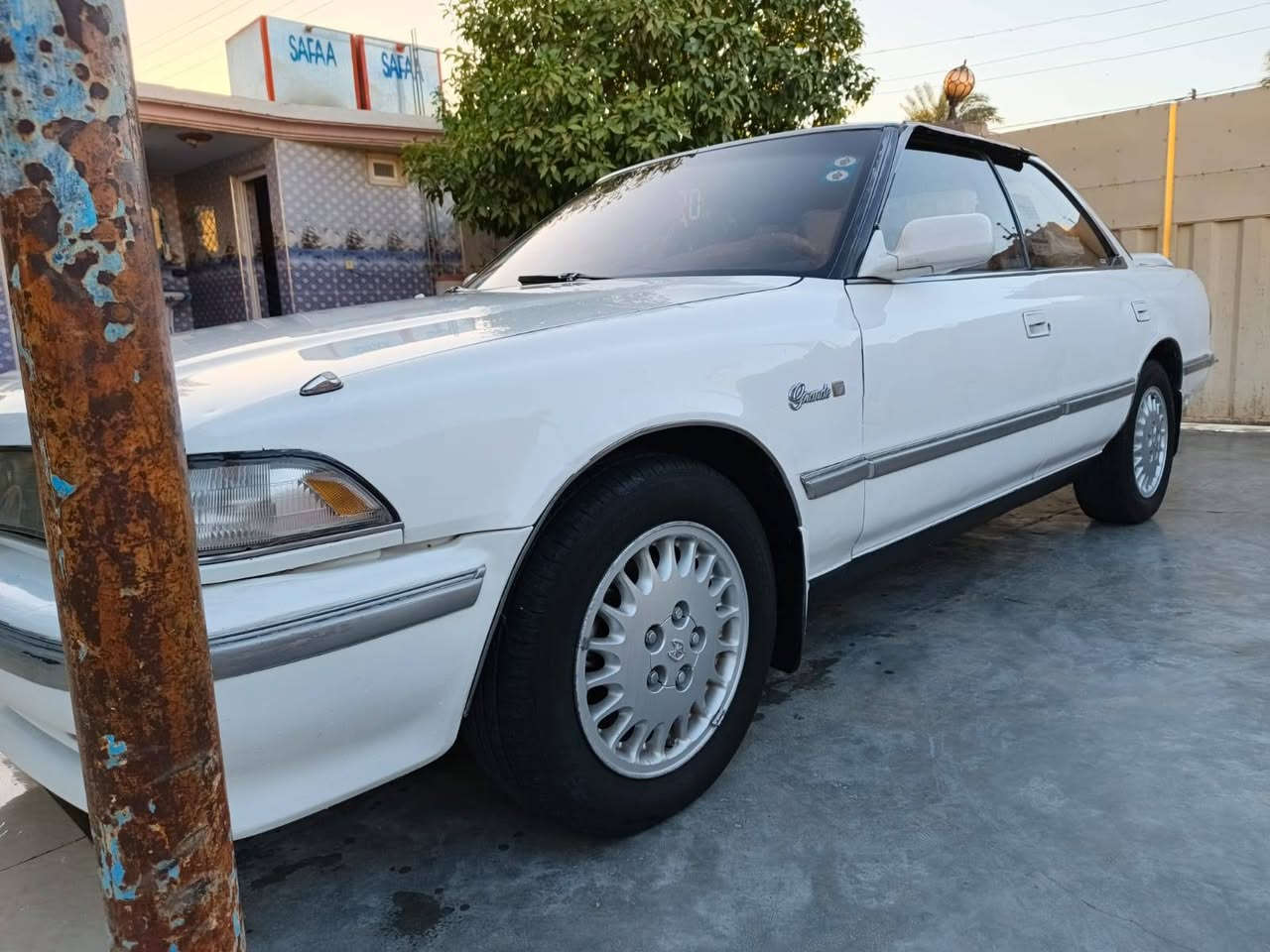 السلام عليكم للبيع مارك مديل 91 رقم كركوك انكليزي جديد سياره مكينه كير كله بشرط حداديه بشرط سياره كامله وجاهزه سنويه ل 2030 بسمي شرط التحويل مكان السياره ديالى المقداديه الاستفسار *********** السعر 58 وبيها مجال
