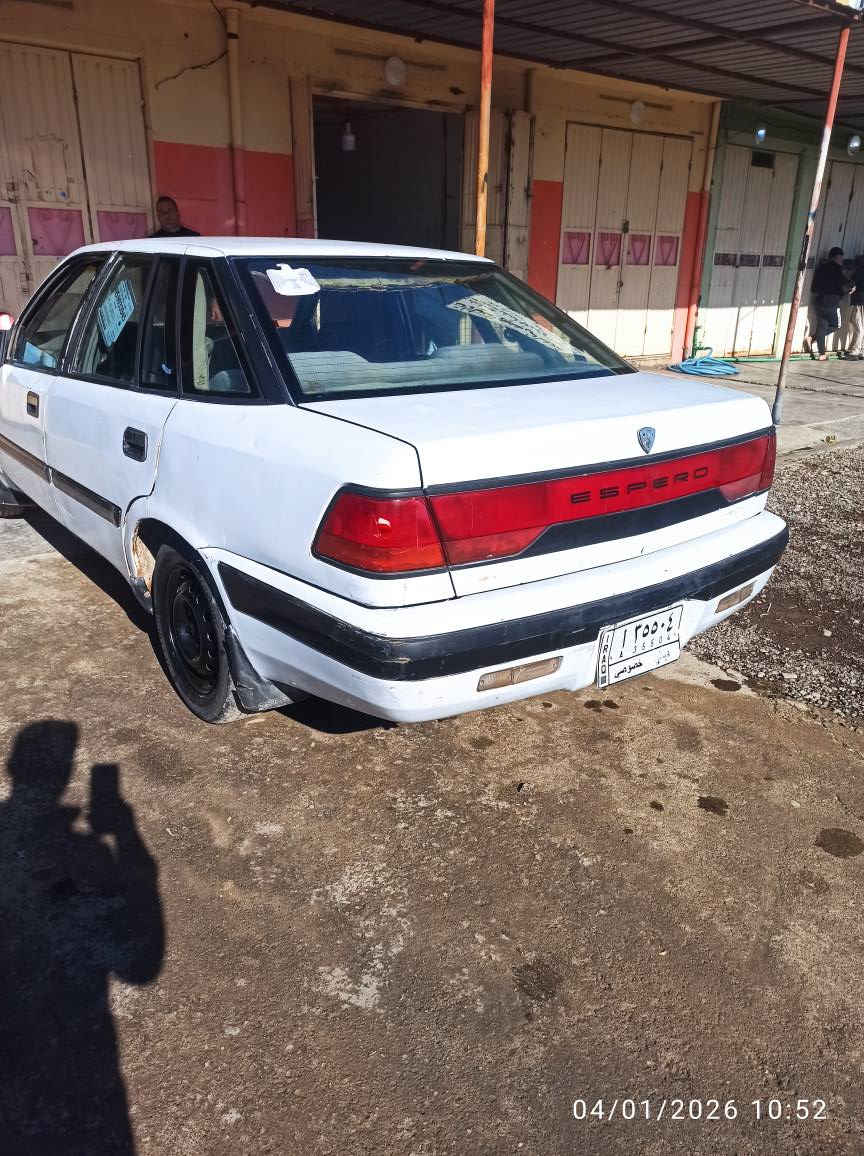 داوێ ئسپیرۆ مودێل 1993 گێڕ و مەکینەی بێ عەیبە مەکینە 16 فەل کارەبای گشتی ئیشەکا تەقەو ڕەقەی نیە  سەنەوی پلاستیک بەشەرتی حاسیبە
سعری 14 گەڵاو مەعامەلە 
*********** خناقين, ديالى
