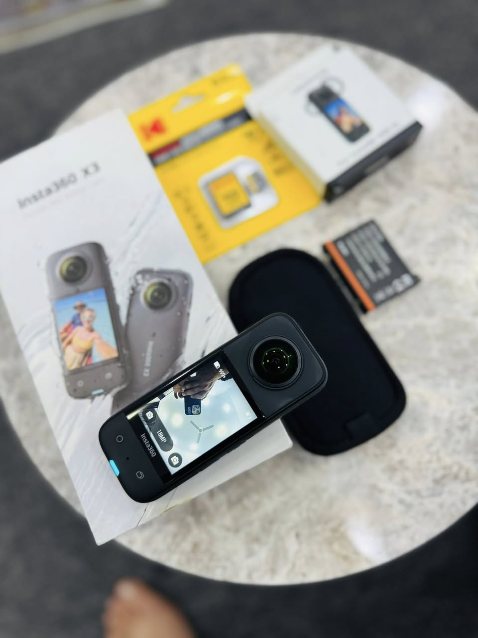 كامرا insta 360 x3 جديده جدا مع ملحقات كامله رام وبطاريه اضافيه وحماية عدسات وجنطه السعر 350 توصيل موجود كل العراق


**إذا كنت صاحب هذا الإعلان وتريد حذفه لأي سبب، رجاءا أرسل رسالة إلى الدعم الفني**