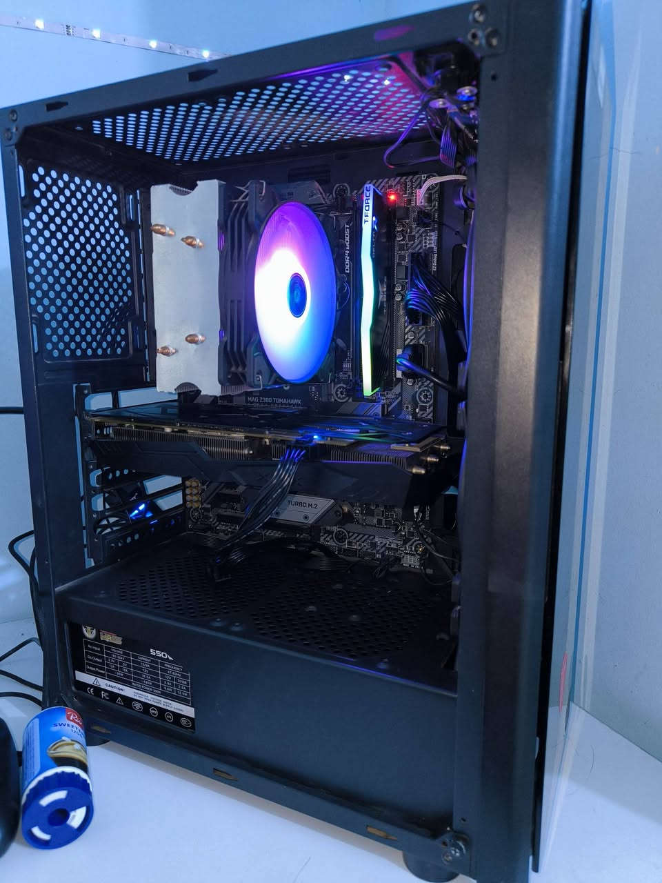 حاسبة للبيع ب500 الف rgp مال فانات ميشتغل
cpu i5 9600k
m.b msi toma hawk z390 اكبر حجم
كرت شاشة rx 590 3fan xfx ممفتوح 
ram t fors 8 3600
hard ssd 1t
power sply 550 mass
مكاني بغداد حرية


**إذا كنت صاحب هذا الإعلان وتريد حذفه لأي سبب، رجاءا أرسل رسالة إلى الدعم الفني**