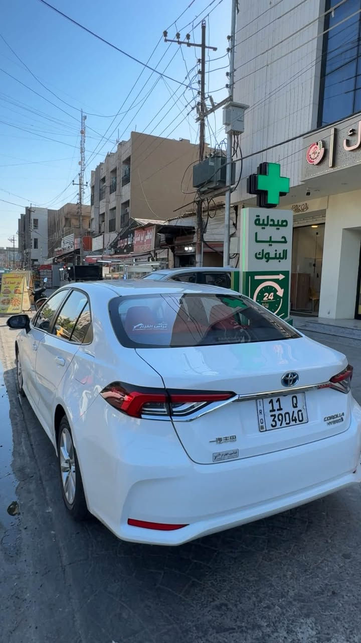 سلام عليكم
كورلا هايبرد 
موديل ٢٠٢٤ 
ماشيه ٢٦ الف 
السعر ١٥٤ وبيها مجال بسيط 
مكانها بغداد حي العدل 
***********
