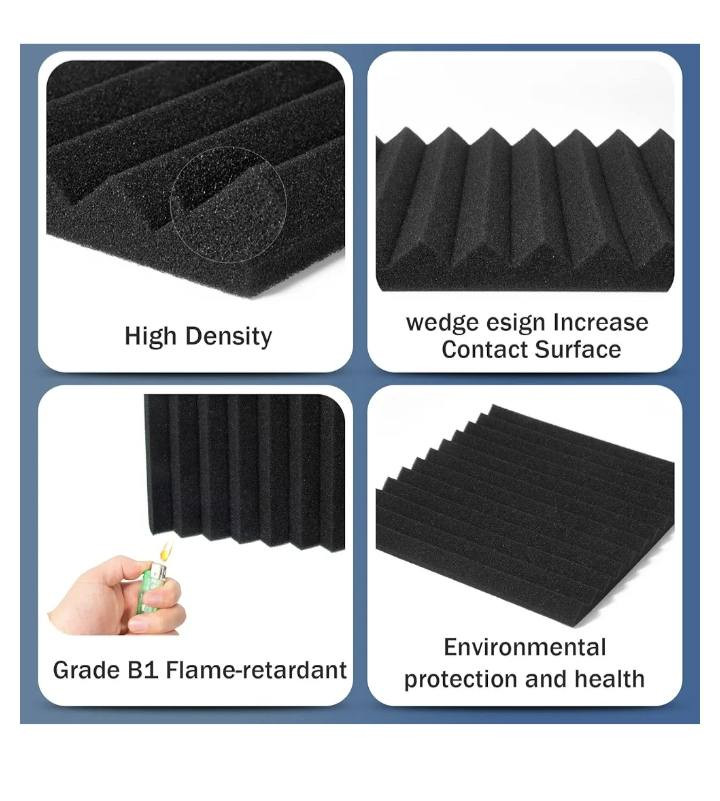 هل تعاني من صدى الصوت في غرفتك؟ هل تريد تحسين جودة تسجيلاتك أو الاستمتاع بتجربة ألعاب (Gaming) غامرة؟
نقدم لك ألواح الفوم الصوتي بتصميم "الوتد" (Wedge) الأكثر فعالية في امتصاص الترددات المزعجة.
​لماذا تختار هذا المنتج؟
✅ امتصاص مثالي: يقضي على الصدى (Echo) والضجيج المرتد لتحصل على صوت نقي جداً.
✅ أمان عالي: مادة مقاومة للهب (Flame Retardant) لضمان سلامة غرفتك.
✅ كثافة ممتازة: فوم عالي الكثافة يدوم طويلاً ولا يتآكل.
✅ صديق للبيئة: مواد غير سامة وبدون روائح كيميائية مزعجة.
✅ سهل التركيب: يمكن تثبيته بسهولة على الجدران أو الأسقف.
​مثالي لـ:

​ستوديوهات اليوتيوب والبودكاست.

​غرف الألعاب (Gaming Rooms).

​مكاتب العمل المنزلية وغرف الاجتماعات.

السعر [35الف]

​[60قطعة]
📍 الموقع: [بغداد /البياع]
🚚 
📞 للتواصل: [***********]
