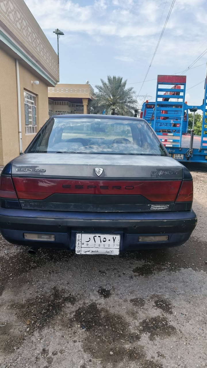 سلام عليكم
دايو اسبيرو  موديل1994 للبيع
كهربائية كلها شغاله مكينه مسكر كير عادي 
رقم الانبار 
السعر 22 وبيها مجال
المكان بغداد
 رقم الهاتف ***********
