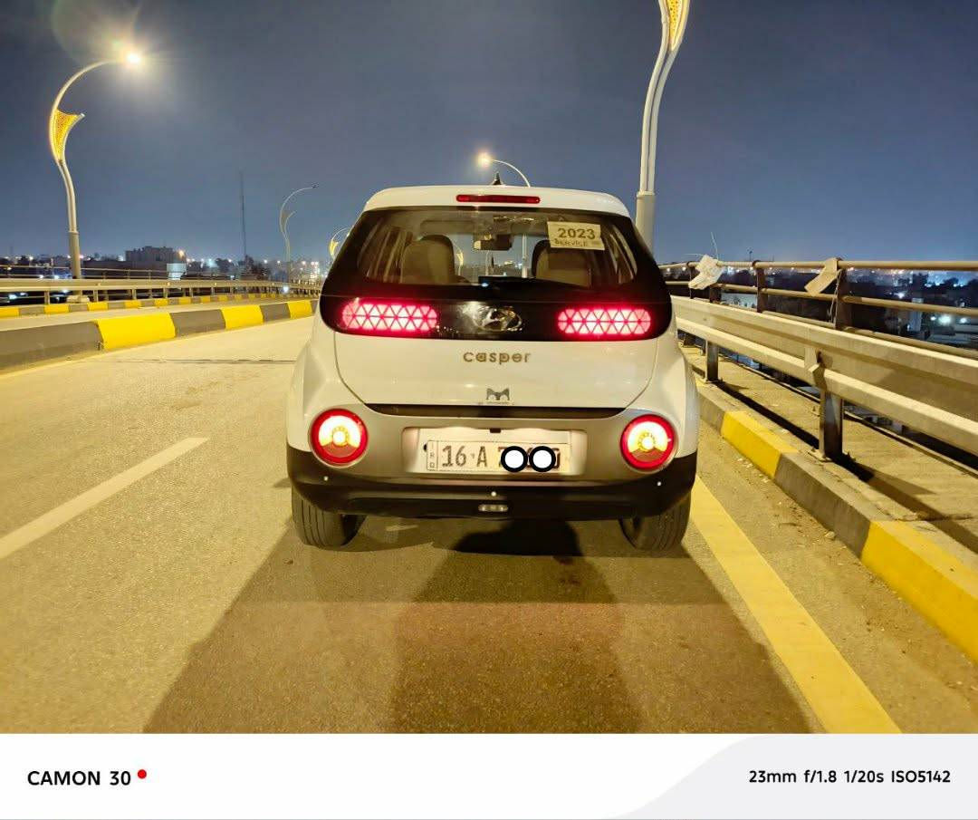 للبيع 
Hyundai Casper/هونداي كاسبر
مديل2023

وارد كوري

           حجم المكينة:1200T
المسافة المقطوعة:55000

موصفاتها:

♦️بصمة عدد 3
♦️تشغيل عن بعد
♦️كامرة خلفية
♦️رادار أمام  خلفي توقف ذاتي
♦️رادار جانبي توقف ذاتي
♦️سايد بريك بل  رجل
♦تحكمات استيرن ومسجل 
♦️لد امامي وخلفي 
♦️ستيرن هيتر
♦️قيادة ذاتية. 
♦️شاشة (الكترونية) 
♦️منفذ USPعدد3
♦️جام كهربائي 
♦️انارة داخلية 
♦️شاشة الكترونية
♦️اشاير 
♦️عداد إلكتروني 
♦تاير «15»
♦ أنظمة قيادة 
♦مرقمة قادسية دولي رقمها معوقين 

سيارة فول الفول ما عدة الفتحة

كل هذة المواصفات بسعر خراافي

سعر السيارة 100$ وبيها مجال بسيط


**إذا كنت صاحب هذا الإعلان وتريد حذفه لأي سبب، رجاءا أرسل رسالة إلى الدعم الفني**