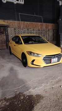 النترا موديل 2018 وارد امريكي صور الحادث بالمنشور رقم انجليزي مصفره هي...