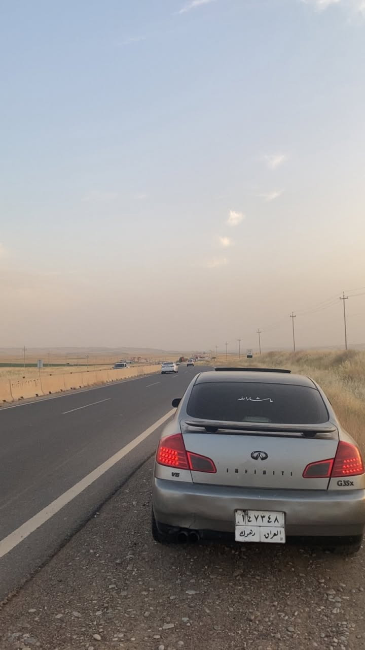 -بو فروتنى انفنتي g35 موديل 2004
-كير توماتيك
-محرك 6
-دركهى نفرى دعم هى جيكريه بى صبغ 
-7 ورقة غرامه 
-سلايت 
- جام كهربائي 
-كير بجكى كران بريفه دجيت 
-دهوك 
- سعر 43 ومجال
***********
***********

