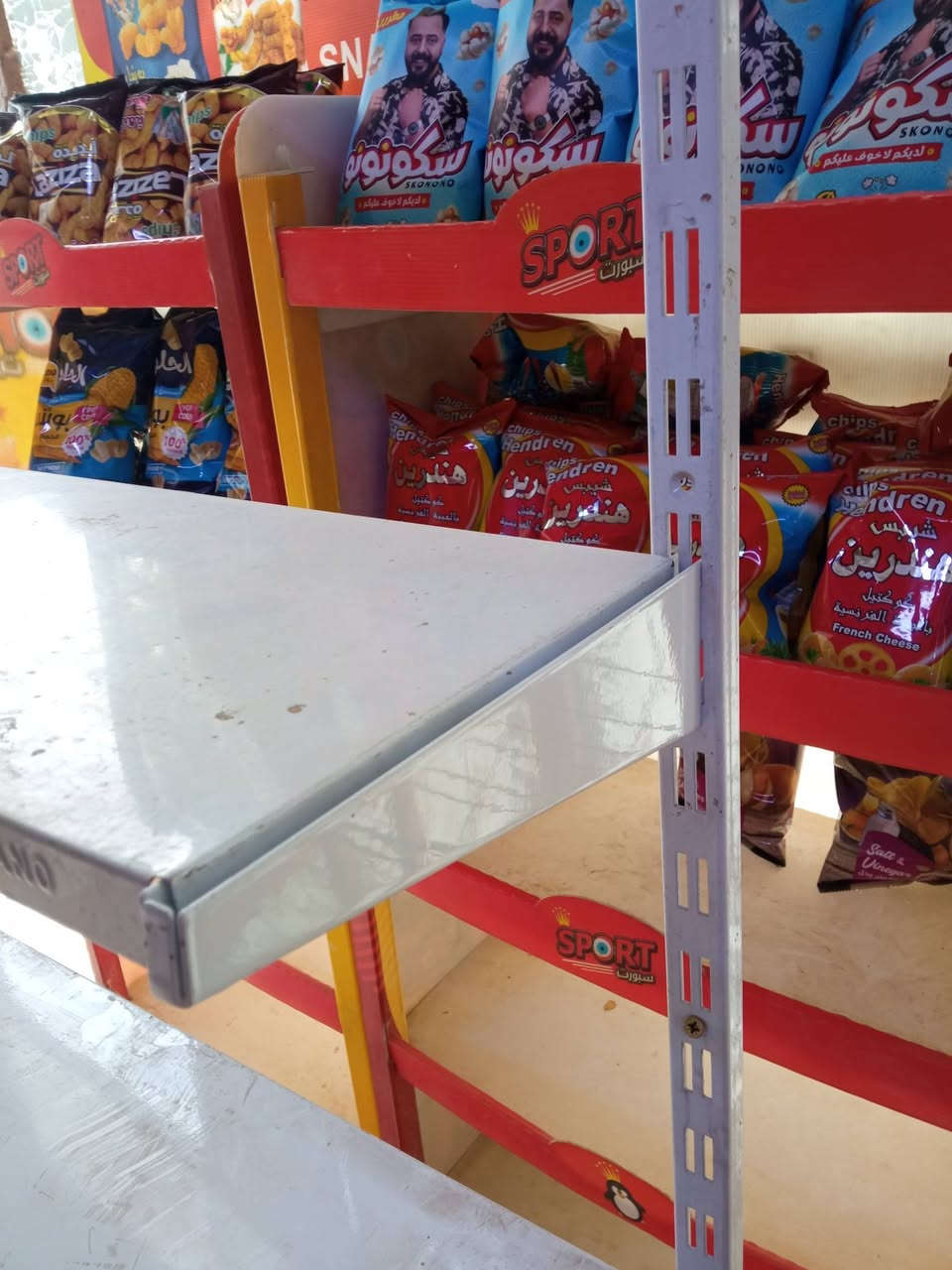 7 مساطر الطول 249 
25 رف طول الرف واحد متر
يرهم رف قطعه وحده او 3 قطع يعني 3 رفوف 
انضاف اخو الجديد السعر 550 الف


**إذا كنت صاحب هذا الإعلان وتريد حذفه لأي سبب، رجاءا أرسل رسالة إلى الدعم الفني**