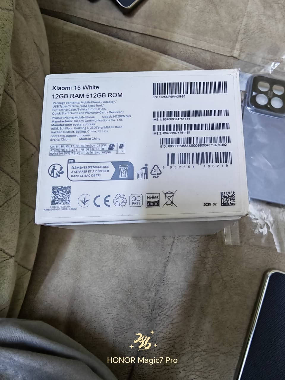 السلام عليكم..
جهاز شاومي 15 نظيف جدا جدا غراضه كامله واصليه لون أبيض ذاكرته 512   نسخه عالمية مع ثلاث كفرات ماركة والكفر الاصلي الي يجي ويا الجهاز للبيع بسعر 750 الف بغداد الزعفرانيه شارع الكهرباء *********** للتواصل واتساب او على الخاص
