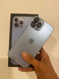 ايفون 13 برو ماكس للبيع الذاكره 128  گيگه  والبطارية 87 %  جهاز بلادي ...