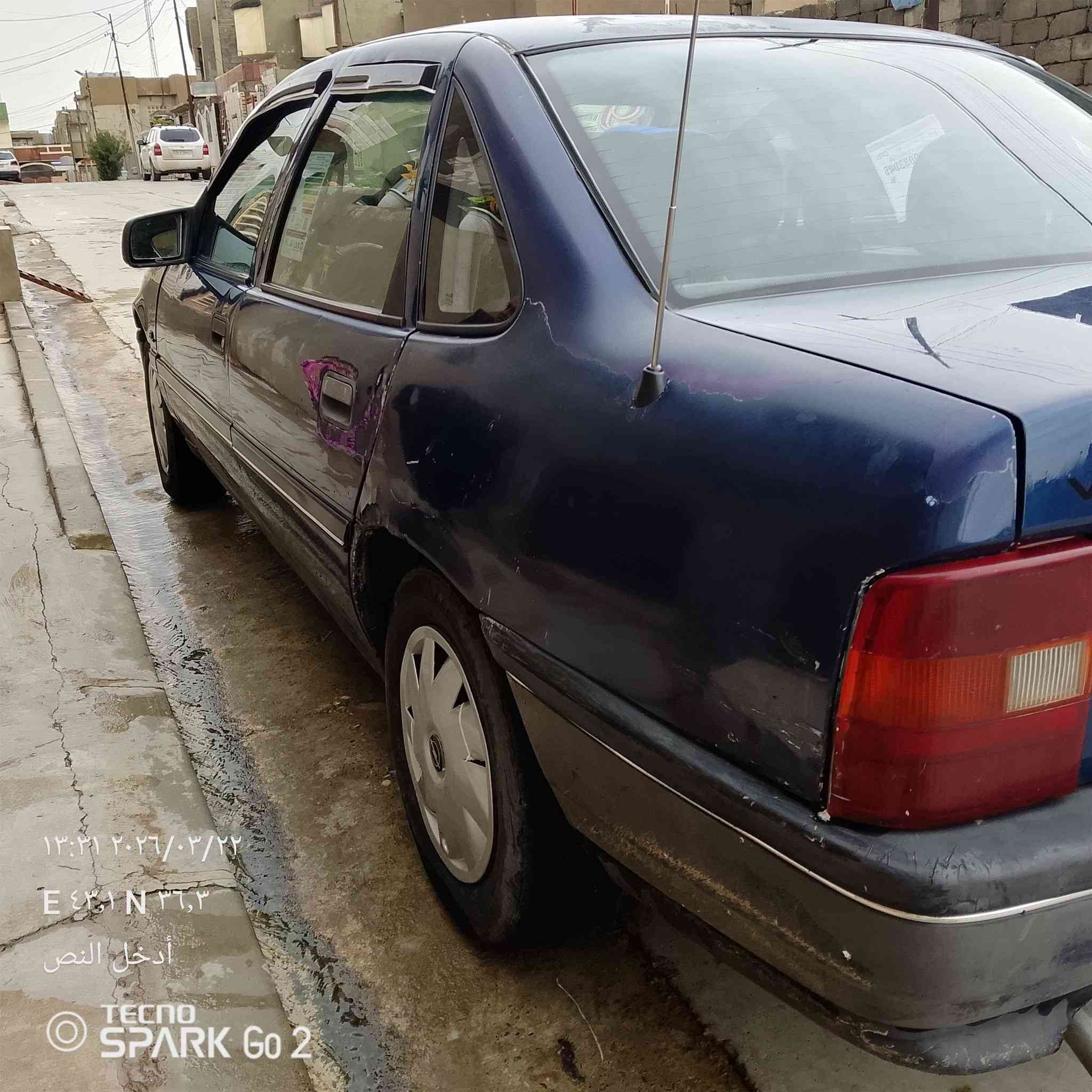 السلام عليكم ورحمه الله وبركاته اخواني سيارة فكترة كير عادي بدون ضرر بدون صبغ السياره فول كلشي ما ناقصلها رقم نينوى انكليزي السعر 41 وبيها مجال الرقم ‏‪***********‬‏
