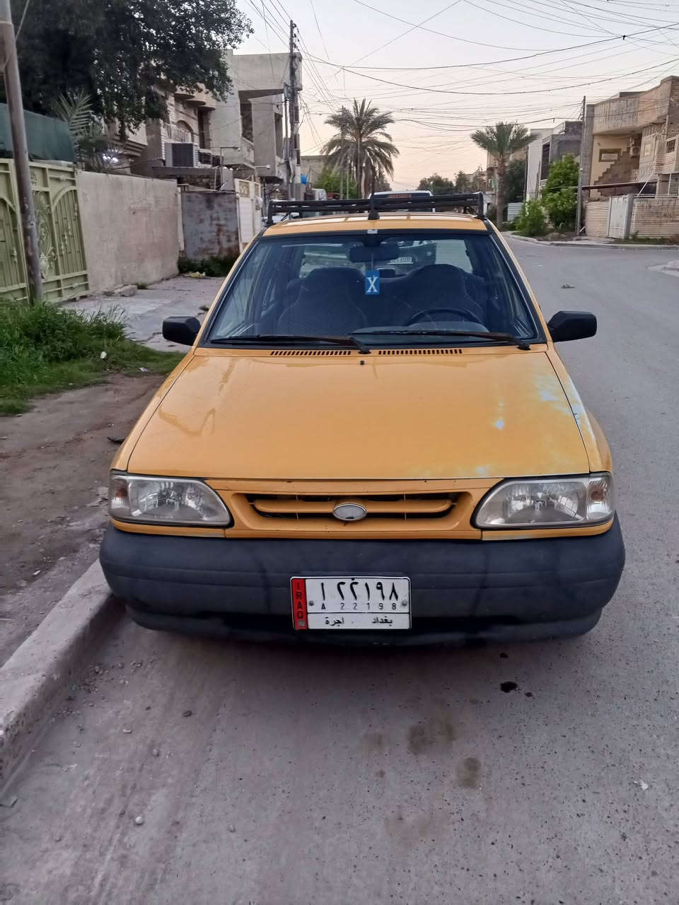 السلام عليكم للبيع سيارة سايبا موديل 2014 رقم بغداد بسمي مصفرة هيئة او غرامات سيارة بلادية مكفولة من ضربة وصبغ وتبديل سيارة جاهزة مكينة كير خير من الله تخم تاير السعر 32ورقة او بيها مجال للاستفسار الاتصال على الرقم *********** المكان بغداد حي الجهاد
