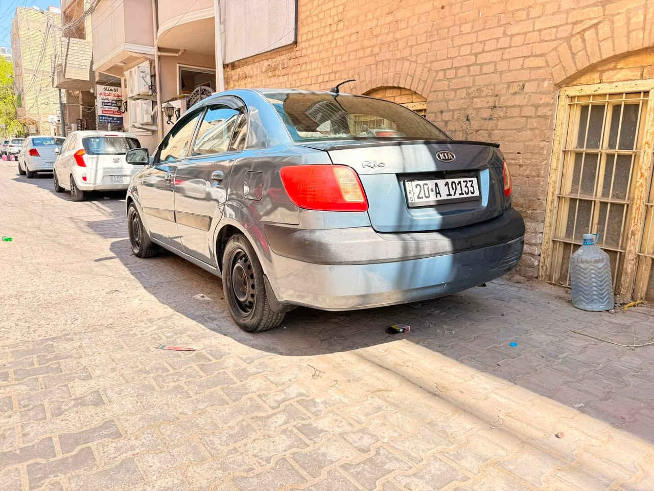 السلام عليكم
كيا ريو 2008 رقم ديالى الجديد باسمنا مصبوغة عام اثر جراد شرط بدون حادث فقط جاملغ خلفي معمر بدون كص بدون اي حادث قوي السيارة جاهزة كير مكينة صدر تبريد تخم تاير كهربائيات بشرط مكينة 1600 دوش السعر المطلوب 73 وبي مجال اي استفسار *********** مكاني اعظمية
