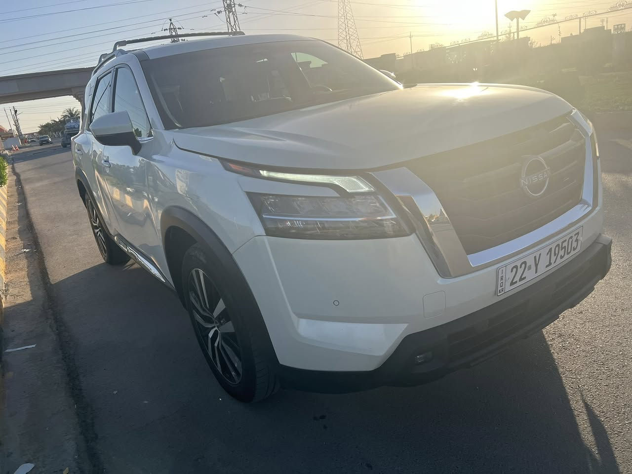 للبيع  : نيسان باثفايندر 

الفئه : PLATINUM بلاتينيوم 

الموديل : 2023

حجم المحرك : V6 3500  

اللون : ابيض

الممشى: 44 الف كيلو 

المواصفات :

بانوراما 
قياده ذاتيه
داتا شو 
كامرات 360 درجه
عدادات ديجيتال
تحكم وضعية الستيرنك كهرباء 
بردات خلفيه 
بصمة تشغيل
بصمات ابواب 
تشغيل عن بعد
تدفئة مقاعد اماميه
تبريد مقاعد اماميه
تدفئة مقاعد خلفيه

هيتر ستيرن 
مقاعد جلد
رادار امامي و خلفي و جانبي 
تحديد مسار 
حساسات اماميه
حساسات خلفيه
صندوك كهرباء 
7 وضعيات قياده
Auto stop engine
تترقم فقط شمالي
مكان السيارة تكريت 
الضرر ؛ جاملغ وبنيد بدون دواخل ايرباك ستيرن طاك ومبدل بلاد فقط 
*********** 
السعر 270 وبيها مجال
