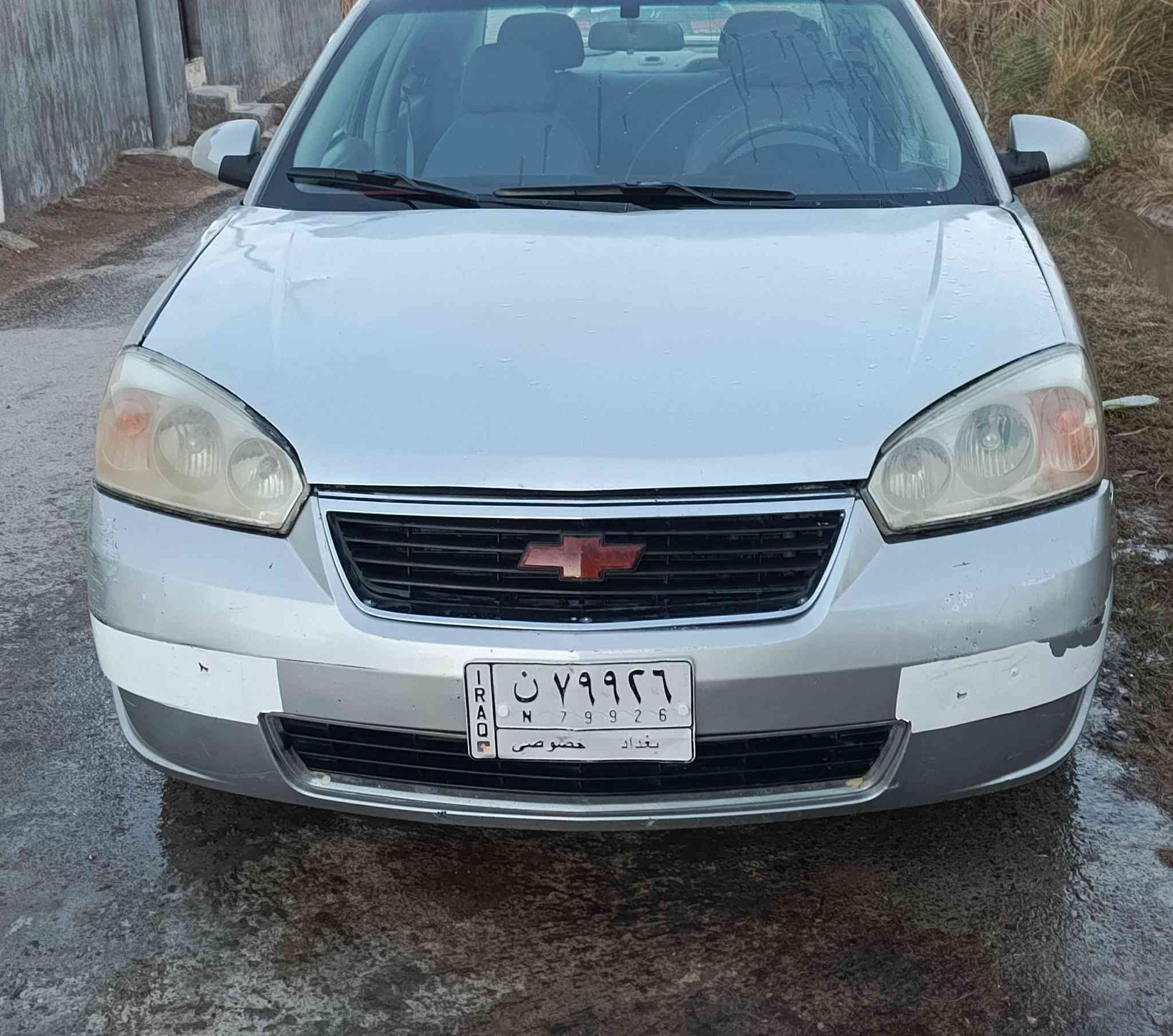 سلام عليكم
ماليبو/2008
سعرهه (55)ورقه💵وبيها مجال 
راقم بغداد مشروع وطني سنويه 2027
سياره مصبوغه عام 
كير مكينه/ اخير من الله 
مكان سياره ديالى بلدروز 
***********
