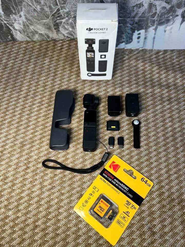 Dji osmo pocket 2 comboالسلام عليكم
مستخدم نضيف كلش وياه رام اصلي هديه 

مايك Dji مع الفلتر وستان وحافظه وادبترات تايب سي وايفون وباور بنك مال الكامره السعر فقط 375 الف 

***********
