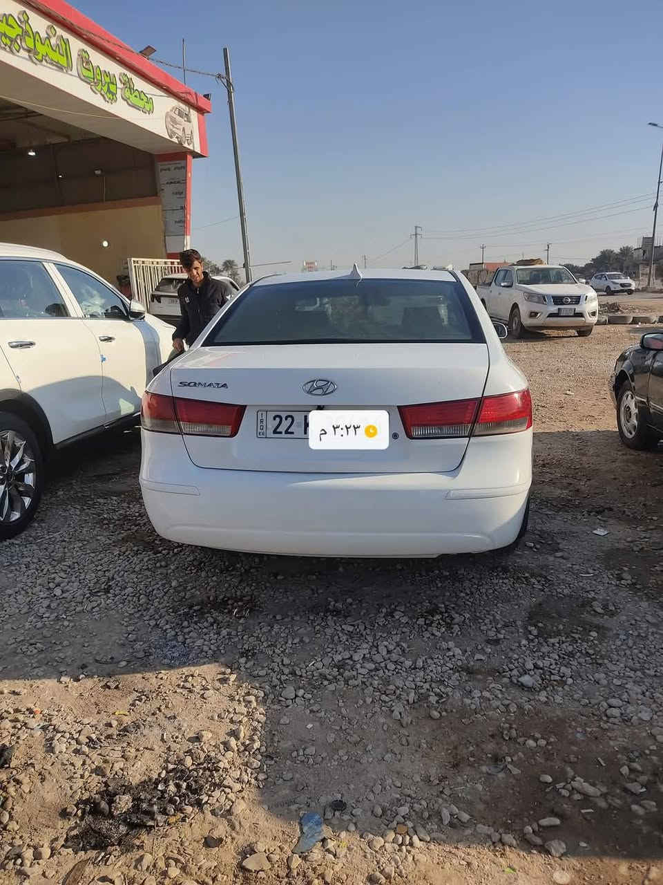 سوناتا للبيع او مراوس السياره وارد كوري بيها ثلاث قطع صبغ ابيعك حزام رقم اربيل انكليزي السعر 105 وبيها مجال للشراي *********** بي واتساب
