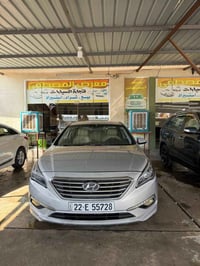 للبيع سوناته موديل ٢٠١٧ امريكي صبغ صفحة بدون داخل مكان السياره الضلوعي...