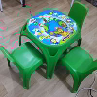 طاولة أطفال • ٣ كراسي • بصره