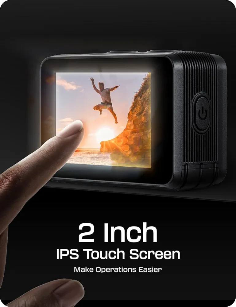 كاميرة مغامرات 4K وايفاي شاشتين Surfola SF630 
السعر 75,000 دينار فقط 🔥

🎥 تصوير بدقة 4K بمعدل 60 إطارًا في الثانية مع صور بدقة 24 ميجابكسل يمنحك لقطات أكثر سلاسة ووضوحًا مقارنة بكاميرات 30 إطارًا، ما يجعله مثاليًا لتصوير المشاهد الرياضية السريعة أو المناظر الطبيعية الغنية بالتفاصيل بجودة عالية وإبداع أكبر.
🌊 مقاومة للماء حتى 10 أمتار بدون غطاء حيث يمكن استخدام الكاميرا مباشرة أثناء السباحة أو ركوب الأمواج، ومع الحافظة المقاومة للماء المرفقة يمكنها الوصول حتى عمق 40 مترًا لتصوير مغامرات الغوص في الأعماق بثبات وموثوقية.
📱 شاشة مزدوجة مع شاشة لمس يتيح لك التصميم ثنائي الشاشة معاينة مثالية لصور السيلفي والفيديوهات، بينما توفّر شاشة اللمس تحكمًا سهلًا وسريعًا، ما يجعل تصوير الفلوقات أو اللقطات الطبيعية أكثر مرونة ومتعة.
📶 اتصال WiFi وهيكل صلب تدعم الكاميرا الاتصال عبر WiFi من خلال تطبيق iSmart DV2 للتحكم عن بُعد والمشاركة الفورية عبر الهاتف أو الجهاز اللوحي، كما أن تصميمها الخارجي المتين يحميها أثناء الأنشطة المكثفة والظروف الجوية القاسية.
🔋 بطاريتان 1350mAh مع ملحقات متعددة تأتي الكاميرا مع بطاريتين توفر كل منهما حتى 90 دقيقة من التسجيل وقاعدة شحن مخصصة، إضافة إلى مجموعة واسعة من الملحقات التي تتيح تثبيت الكاميرا في أماكن مختلفة لتوثيق لحظاتك في أي وقت وأي مكان.


**إذا كنت صاحب هذا الإعلان وتريد حذفه لأي سبب، رجاءا أرسل رسالة إلى الدعم الفني**