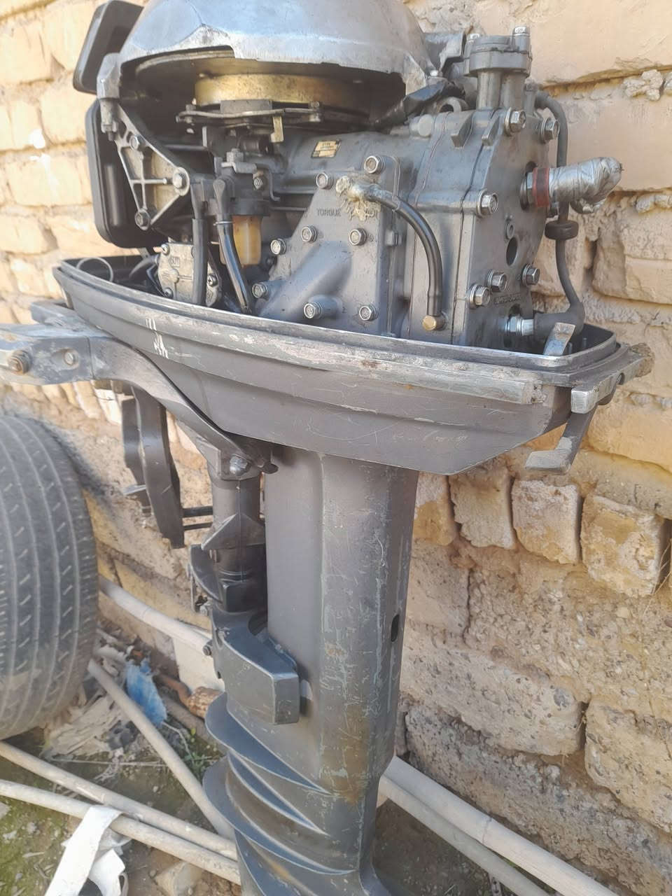 السلام عليكم
مكينه ٣٠ ياماها 
شفت طويل 
مفتوحه كير ومحرك 
وبيها صوت بالمحرك
السعر  ٦٠٠  الف 
رقم الموبايل 
***********
