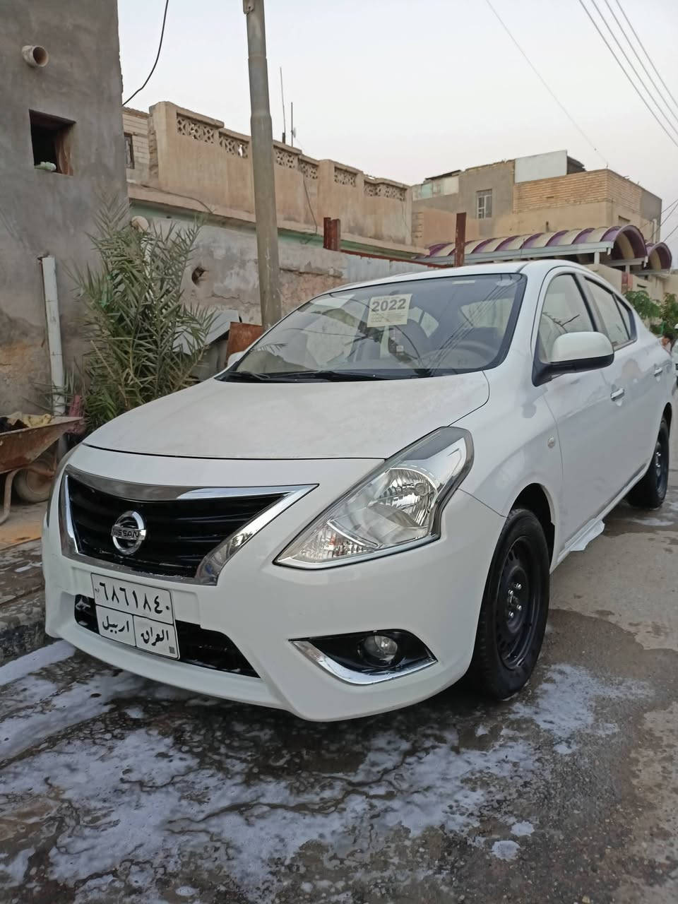 سلام عليكم نيسان صني هندي خليجي موديل 2022 سياره مكفوله كفاله عامه ماشي 80 سياره بعدهي بل زكات شريكه رقم اربيل سنويه لل 27 مكينه وكير كفاله حداديه تخم تاير خير من الله تبريد ثلج سياره جاهزه سعر 115 وبيه مجال لل شراي مكان البصره لاستفسار ***********

