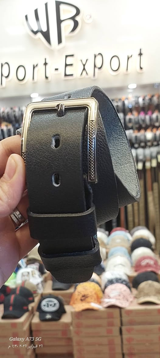 [[[   سعر   الدستة   750  ج   ]]]
حزام ٤سم دكر لوكس
نوع   الجلد   دكر
مقاسات  من  110  سم  /   150  سم
[[[[ 👍  ملحوظة   هامة  جداً   👍 ]]]]] 
  جميع   اكسسوارات   الجلود  مستوردة 
🙏أي عيوب في المنتج يتم تغيره فوراً🙏
شرطاً  وجود  علامة  W•R  علي  المنتج
  أو  فاتورة  الشراء  باسم  شركة  wr


**إذا كنت صاحب هذا الإعلان وتريد حذفه لأي سبب، رجاءا أرسل رسالة إلى الدعم الفني**