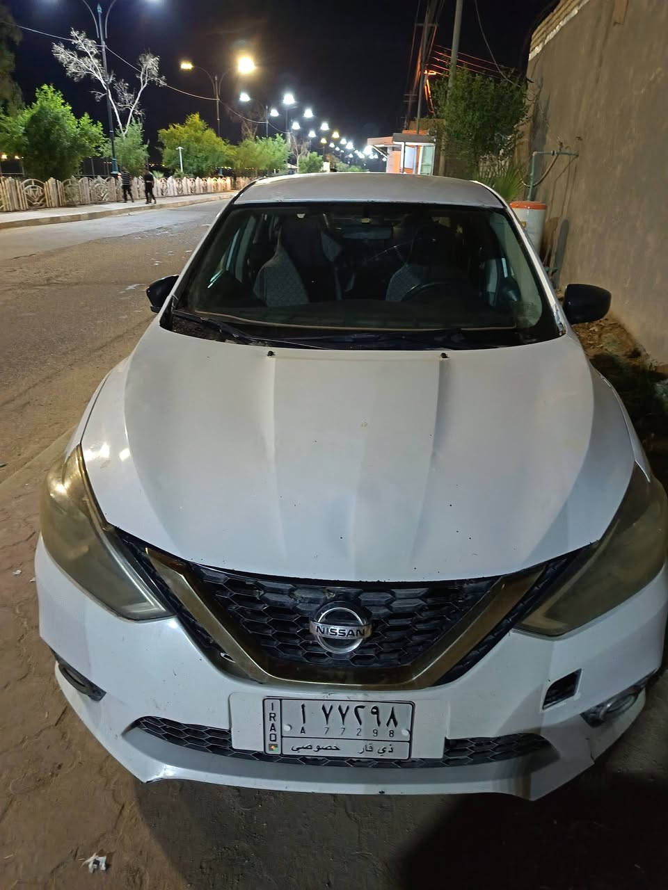 ا
السلام عليكم نيسان سنترا موديل ٢٠١٨ واراد أمريكي السيارة متجاية السعر ٧٥ ورقة وبية مجال الاتصال على الرقم ***********
