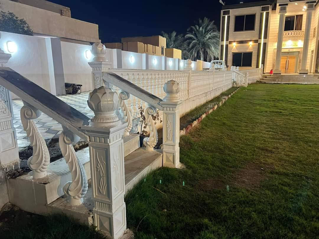 ⭕✨ القصرالذهبي ✨⭕

⭕ كل منتجاتنا مصنوعة من الكونكريت ⭕

📍اسعار #جملة #للمكاتب و #الشركات و مكاتب #المقاولات
📍#خصومات كبيرة لاصحاب المساحات #الكبيرة و #المزارع و #الاستراحات

#اسيجة_ملكية🏛️

#محجرات_كونكريت😎
#اسيجة_حدائق🧑‍🌾
#محجر_عرانيص
#درابزين
#سنادين_كبيرة🌹

للاستفسار الرجاء ارسال صورة المنتج المطلوب معرفة سعره
او
☎️ الاتصال او على الواتساب على الارقام :-

***********

***********

📍 العنوان :- بغداد
@إشارة
