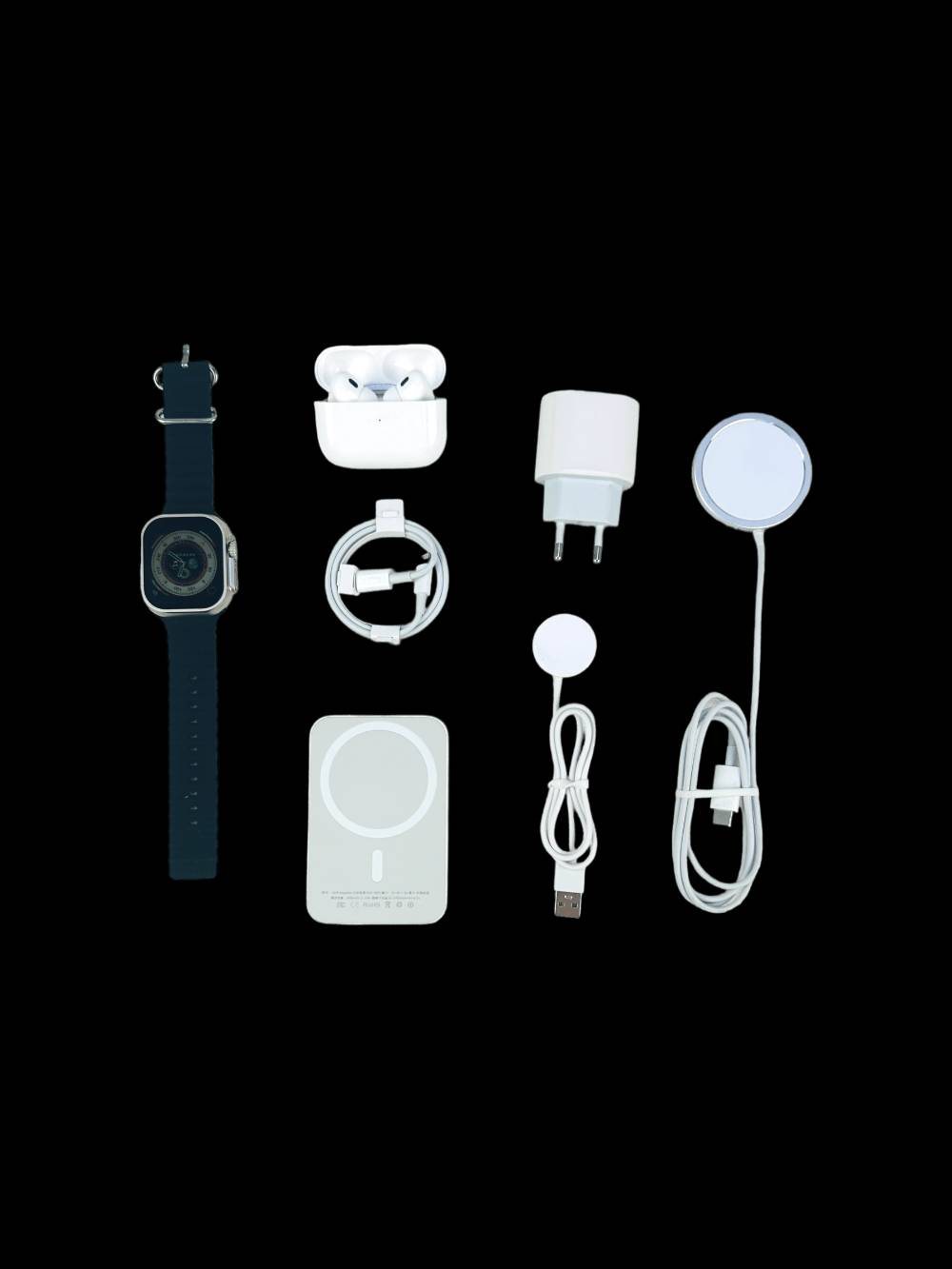 🔥 عرض مميز لا يفوّت 🔥

🎧⌚ بوكس سماعات الجيل الخامس + ساعة Ultra X8
كل اللي تحتاجه بباكج واحد وبسعر خرافي!

📦 المحتويات:
✔️ ساعة Ultra X8
✔️ سماعات الجيل الخامس
✔️ شاحن لاسلكي (بوربنك محمول)
✔️ شاحن لاسلكي كهرباء
✔️ كيبل شحن ايفون
✔️ كيبل شحن الساعة

🎧 مميزات السماعات:
✨ تصميم مطابق للأصلية
✨ تعمل على IOS و Android
✨ تشغيل/إيقاف تلقائي عند الاستخدام
✨ استقبال المكالمات بسهولة
✨ صوت نقي وعالي الجودة
✨ تدعم Siri وتتبع الموقع
✨ بلوتوث سريع ومدى بعيد
✨ مايكروفون واضح

⌚ مميزات الساعة:
✨ تصميم Ultra مطابق للأصلية
✨ شاشة لمس كبيرة (49mm)
✨ تدعم IOS و Android
✨ إجراء واستقبال المكالمات
✨ تتبع النشاط والرياضة
✨ قياس نبضات القلب ومراقبة الجسم
✨ تتبع النوم
✨ تشغيل الموسيقى من الساعة
✨ تطبيق خاص للتحكم
✨ سير ربر مريح

💰 السعر: 47,000 دينار عراقي فقط
🚚 التوصيل: 5,000 دينار

📞 للحجز والاستفسار: ***********

⚡ الكمية محدودة… احجز قبل النفاذ!