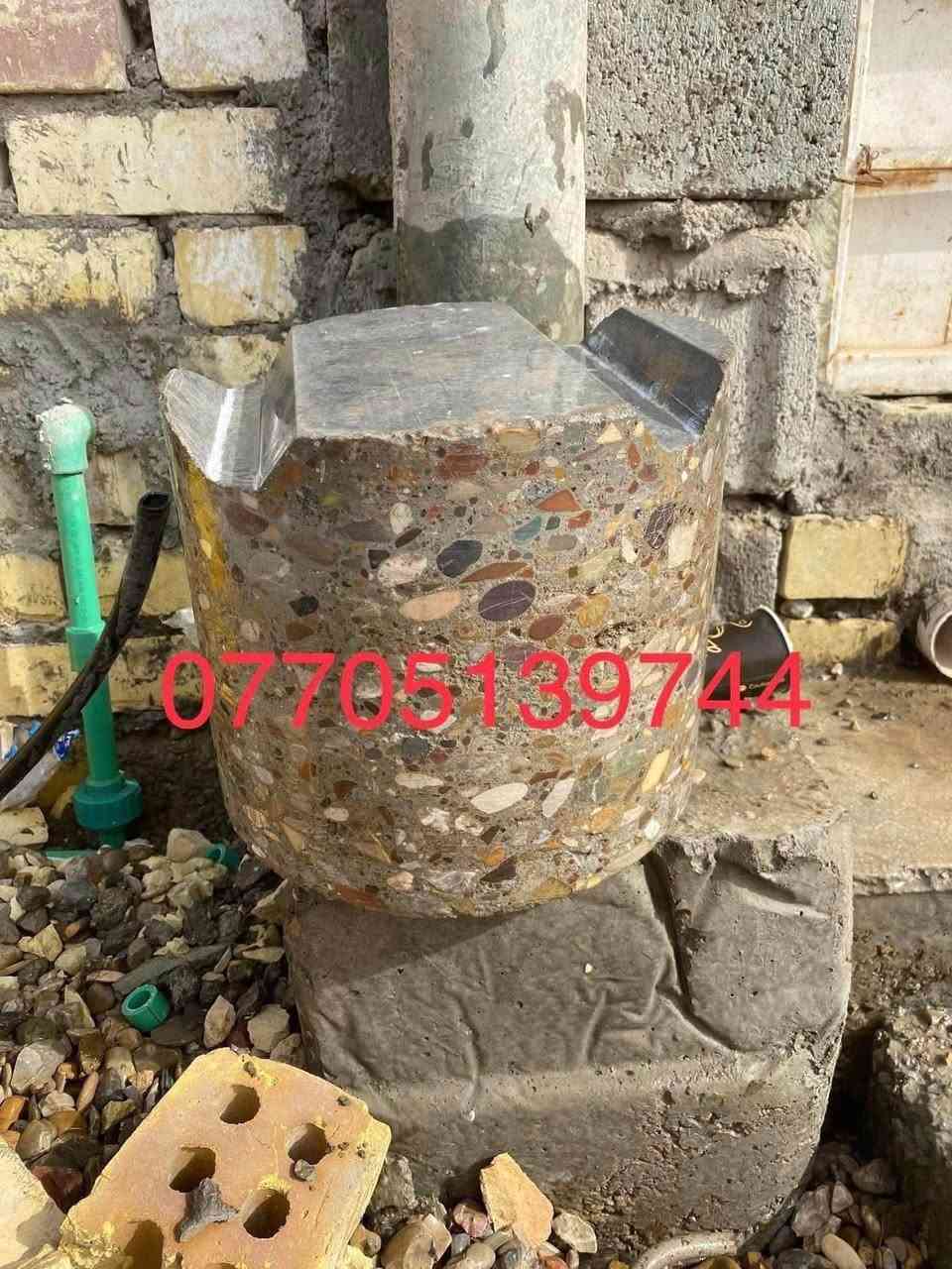 مستعدون لتثقيب وقص الصب المسلح بجهاز الكور، تثقيب السقوف والجدران والرباطات لصحيات والكهربائيات وانابيب التبريد وقص فتحات المصاعد وفتحات السقوف بدون اي اهتزاز ويوجد جميع القياسات من  1 انج الى  12  انج بأنسب الاسعار في داخل بغداد فقط، لمعلومات اكثر يرجى التفضل بالتواصل على الخاص وللاتصال ***********
