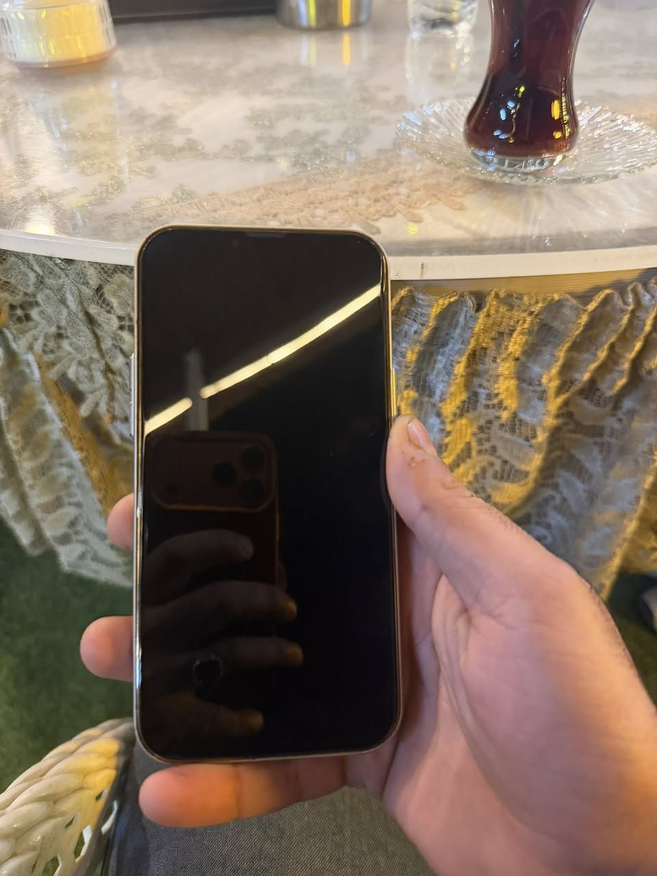 آيفون 13 بروماكس ذاكره 256 بطاريته85 مبدل شاشه اصليه فقط  الباقي كله مكفول سعر 500 رقمي ***********
