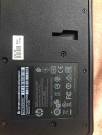 هذه محطة إرساء (Docking Station) من نوع HP UltraSlim موديل 2013، مصممة...