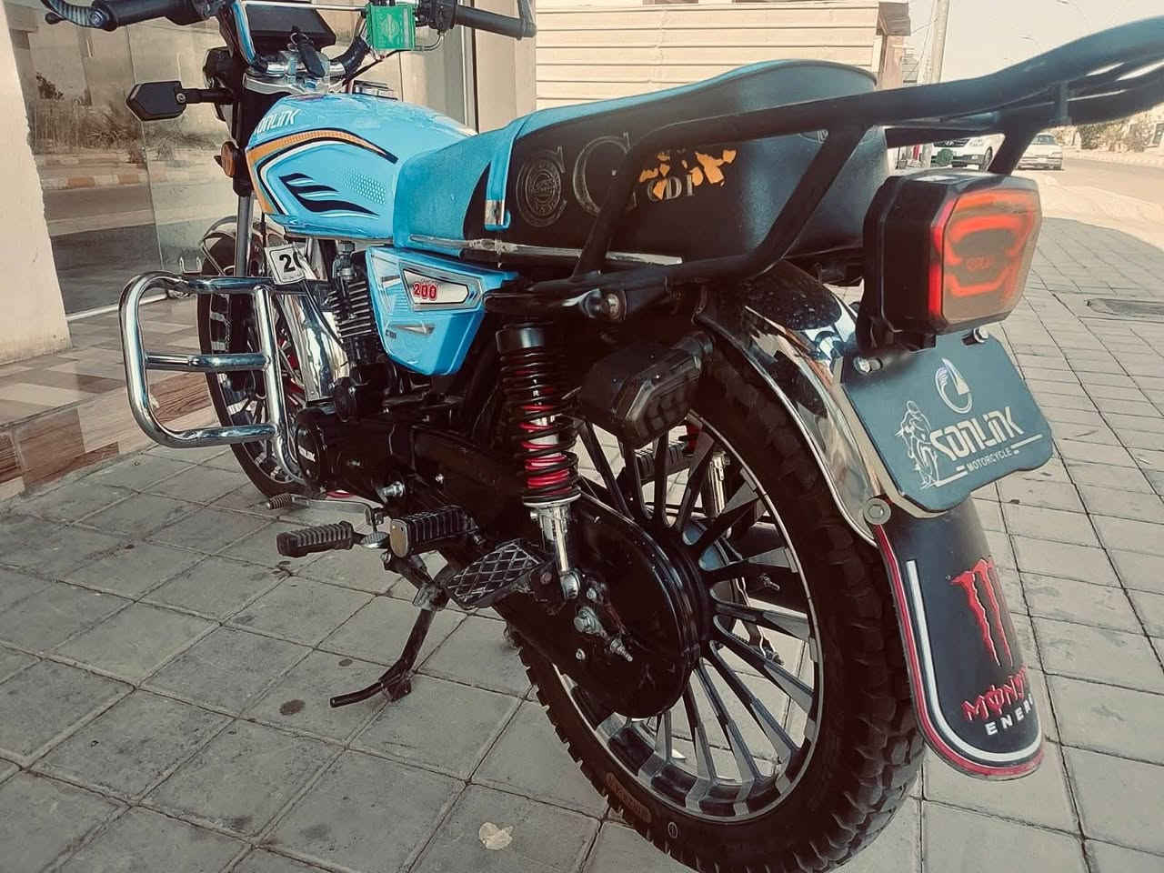 لبيع دراجه يرانيه بعده جديده زيرو
مكينه 200 سعره 925 بيه مجال قليل حك جيه
رقمي ***********
مكاني فلوجه
