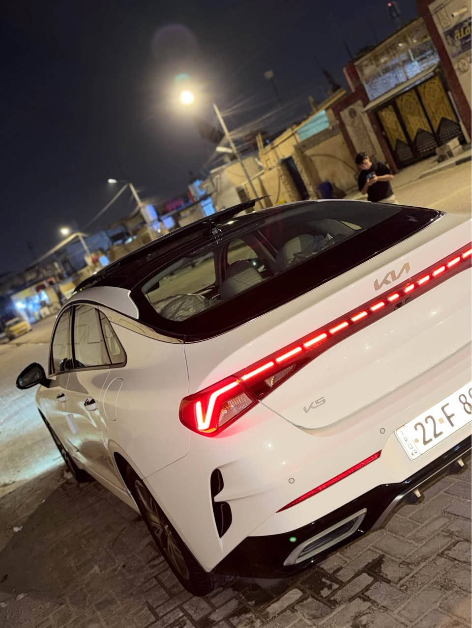 ا k5 kia وارد خليجي وكالة نم هايبرد 2023 رقم اربيل الجديد تحويل مباشر كفالة عامة سيارة نضيفة جدا جدا بحالة الوكالة فول مواصفات للاخير 1/1 مواصفات ال vip الخاصة.

رادار _ تثبيت سرعة _ ترحيب _ 5 كامرات محيطية _ بصمة _ تشغيل عن بعد _ بانوراما _ انارة داخلية _ بردات خلفية بلاد _مرايات شفط كهربائية _كشنات جلد ابيض _ تبريد وتدفئة كشنات _ كشن السائق وكشن الصدر كهربائي- خزن كشنات _ 4 انضمة قيادة سبورت سمارت ايكو _ شاشة كاربلي _ شحن لاسلكي _ كير ماوس .

للاستفسار:***********
مكان السيارة البصرة المعقل البصرة, العراق
