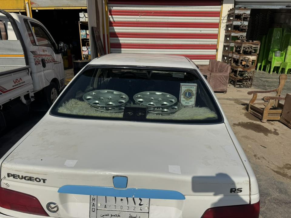 سلام عليكم بيجو بارص ١٣ كفالة مكينه و كير حداديده وتبريد وتخم تايركله جديد ٤٥ واسط الصويرة ***********
