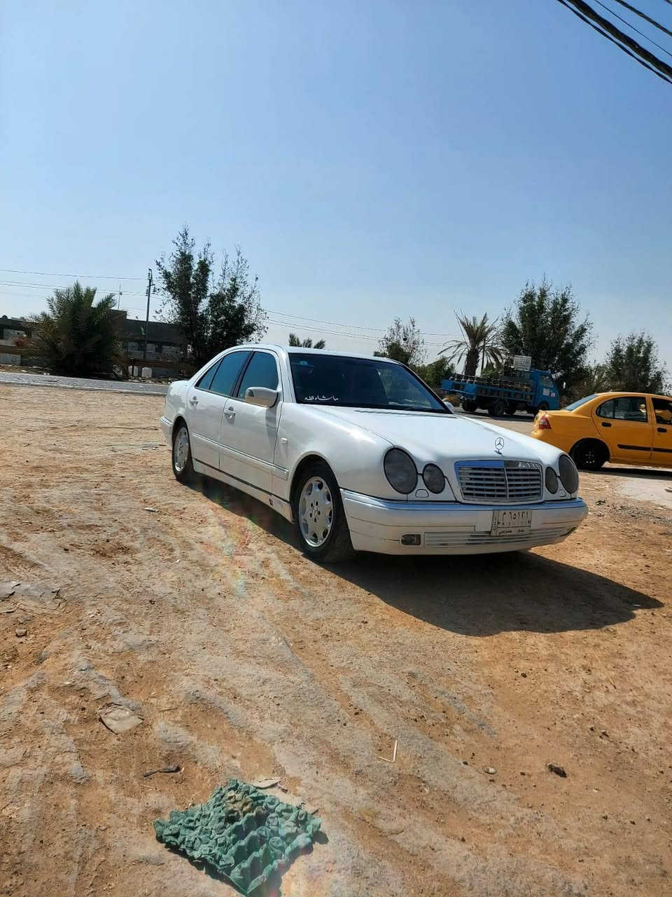 سلام عليكم مارسدس w210 ام عيون موديل 1997 افنكارد مكفول مكينه 6 سلندر خراطيم صبغ  شركه ماعده كم ملاحضه تكحيل  فول موصفات مكينه جديدة كير ديفور سيارة مال جناي كشنات جلد خزن ميموري كشنات كلها كهرباء تجاوي قلاب امامي خلفي تبريد تدفئة كشنات برده كهرباء اشاير بلمري فتحة سلايت  مري شفط تبريد تدفئة جاهز وثلججج
سيارة لا اصراف لا تبخير لا تنقيص خير منالله تخم تاير توني شاده راديتر اصلي جديد  لايتات زنون كهربائيات كلها شغاله سيارة عل بلادي عنواني ديوانية فقط الشراي يخابر بيع فقط ***********. سعر ١٠٥ فقط بيع
