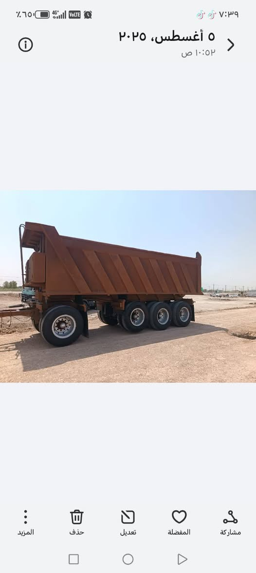 اللبيع مقطوره مؤديل 25 جديده
دناكير  16 ابو الالنكي تخم تاير جاهزه مكلف بلنشر

***********
