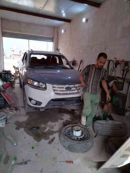 ورشة البراق سمكره وصبغ كافة أنواع السيارات العنوان كربلاء طريق الحسينية عمود 192 الاستفسار الاتصال على ***********
