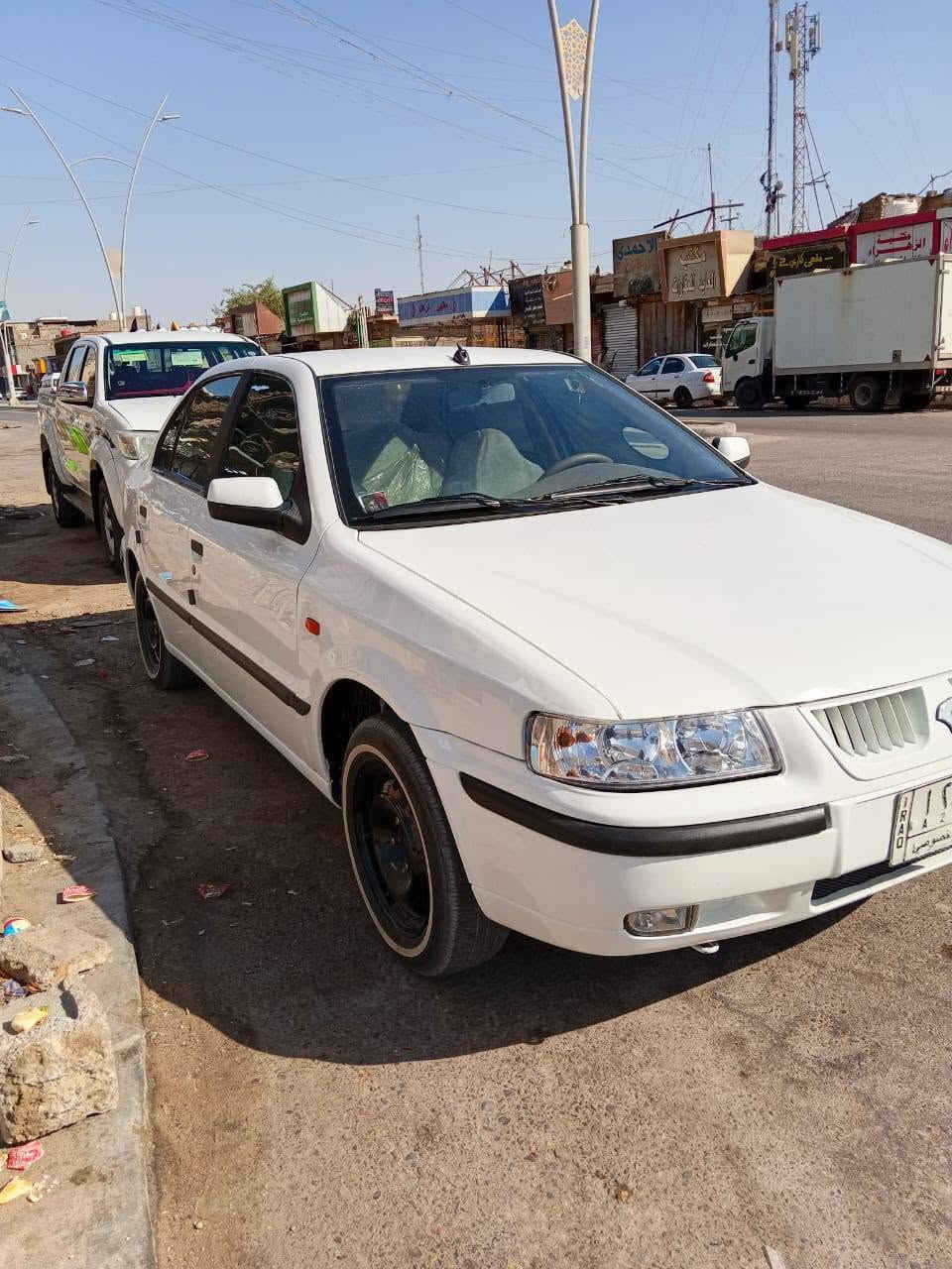 السلام عليكم سمند 2012 مصبوغه جماليه  تايرات جدد تبريد شغال حداديه جديد تخم تاير الرقم بصره مكاني البصرة رقم الهاتف ***********
